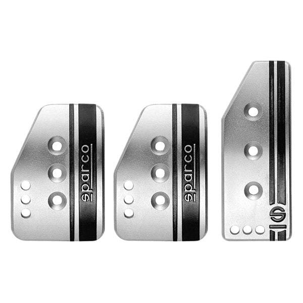 Sparco Silver Settanta Driving Pedal Set (Manual Transmission)