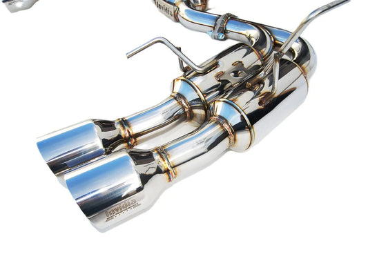 Invidia Gemini Catback Exhaust w/ Quad Stainless Steel Tips (Subaru WRX | STI 15-21)