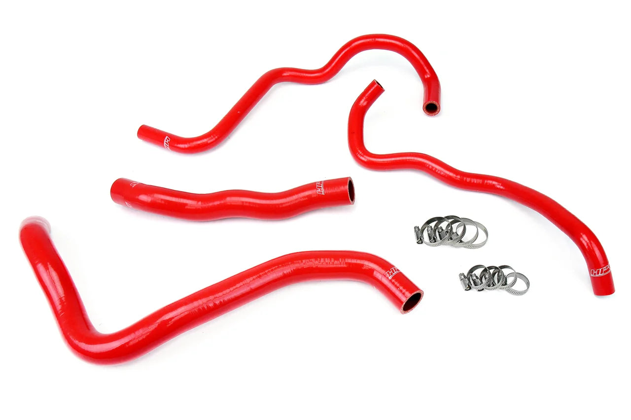 HPS Black Reinforced Silicone Radiator + Heater Hose Kit for Accord 13-17