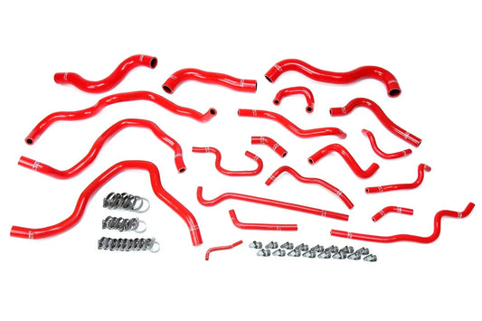 HPS Reinforced Silicone Radiator Heater Coolant Hose Kit for 16-19 Civic Non Turbo