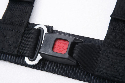 Buddy Club Racing Spec 4 Point Seat Harness (Black)