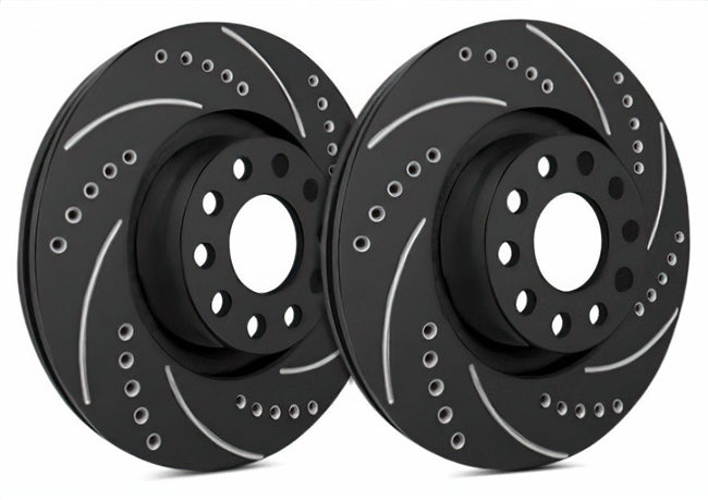 SP PERFORMANCE DRILLED & SLOTTED FRONT ROTORS (HONDA)