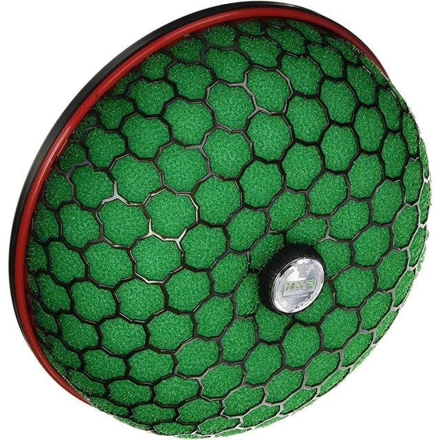HKS Super Power Flow Air Filter - 200mm Dry 3-layer Green Element / Pipe O.D. 104mm