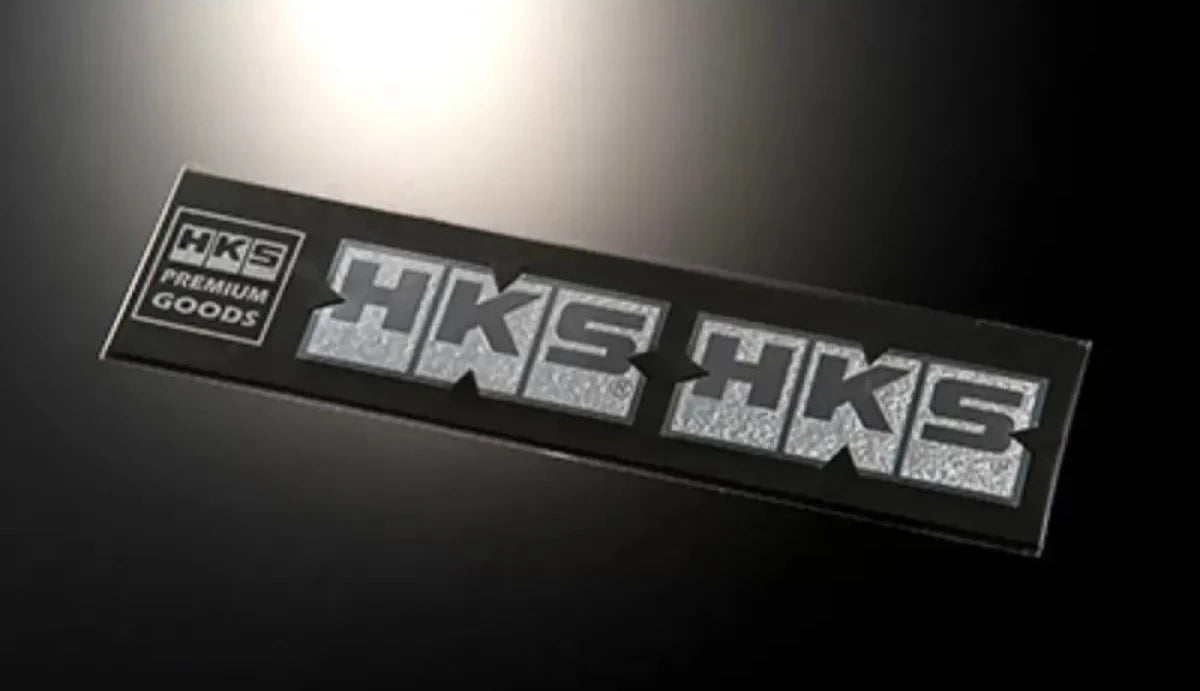 HKS Emboss Sticker - 2pcs