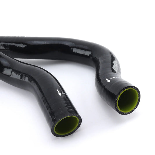 Hybrid Racing Silicone Radiator Hoses Black Honda Civic SI 99-00