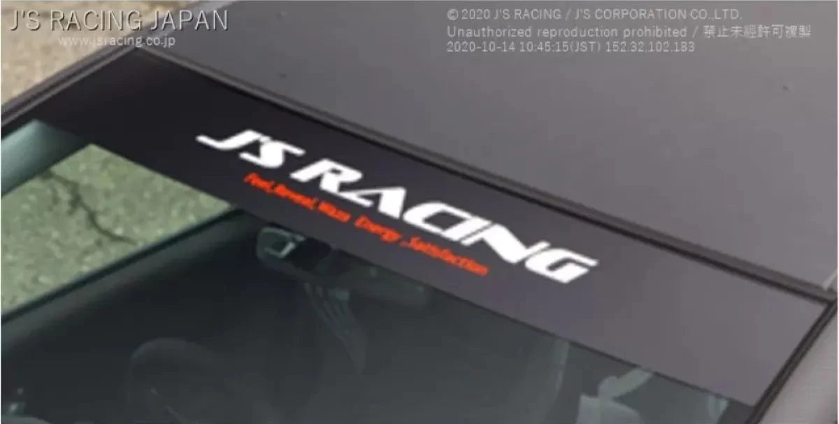 Js Racing Windshield Stickers