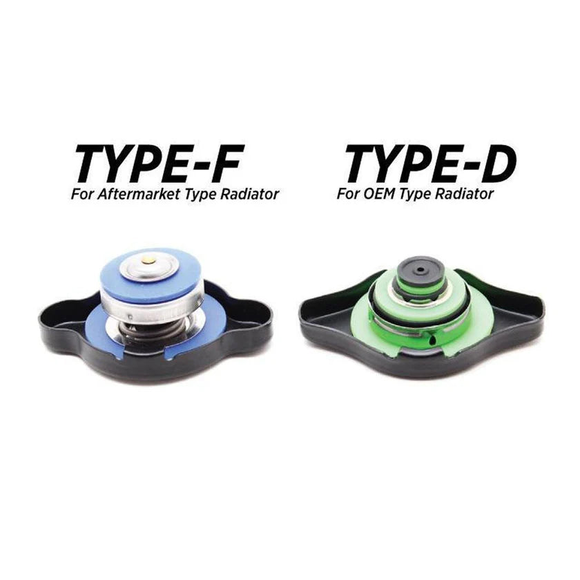 Hybrid Racing Performance Radiator Cap C Type D Green