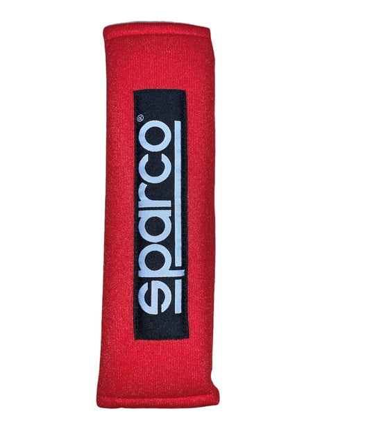 Sparco 3 Inch Racing Belt Pad (Red)