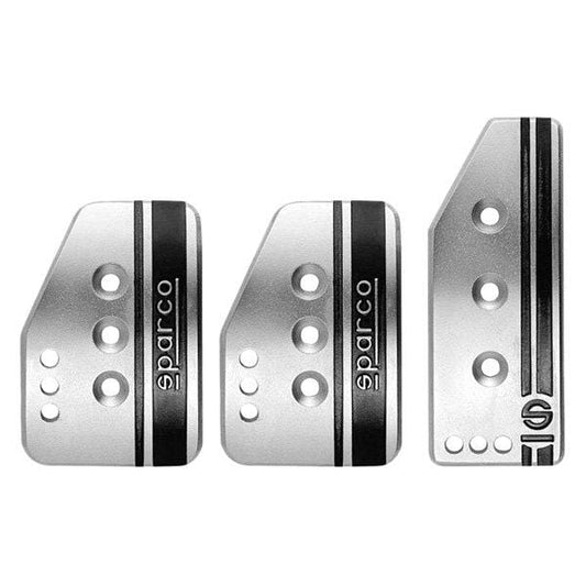 Sparco Silver Settanta Driving Pedal Set (Manual Transmission)