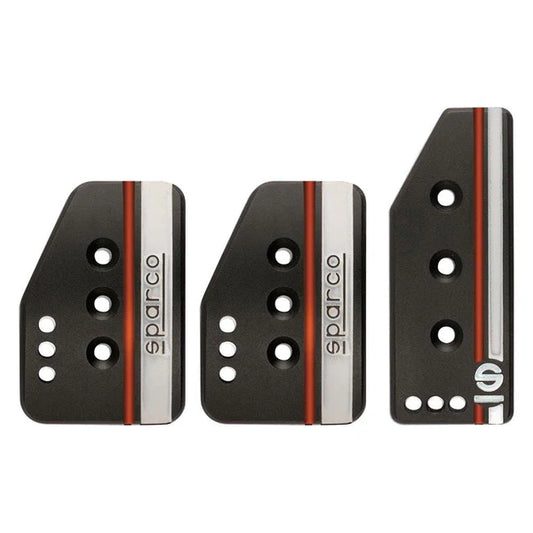 Sparco Black Settanta Driving Pedal Set (Manual Transmission)