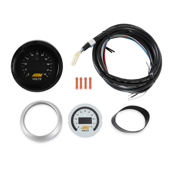 AEM Digital Volt Gauge 8~18Vs Universal