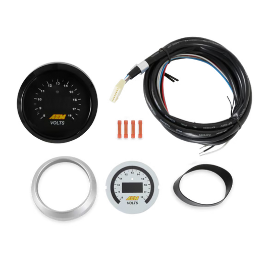 AEM Digital Volt Gauge 8~18Vs Universal