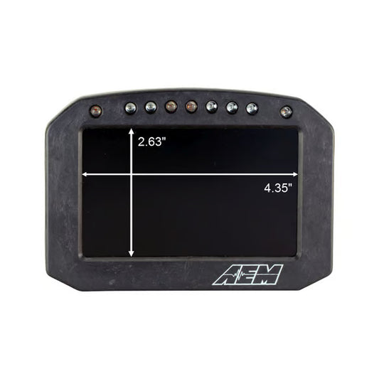 AEM Electronics CD-5 Carbon Flat Panel Digital Dash Display