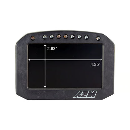AEM Electronics CD-5G Carbon GPS-Enabled Carbon Flat Panel Digital Dash Display