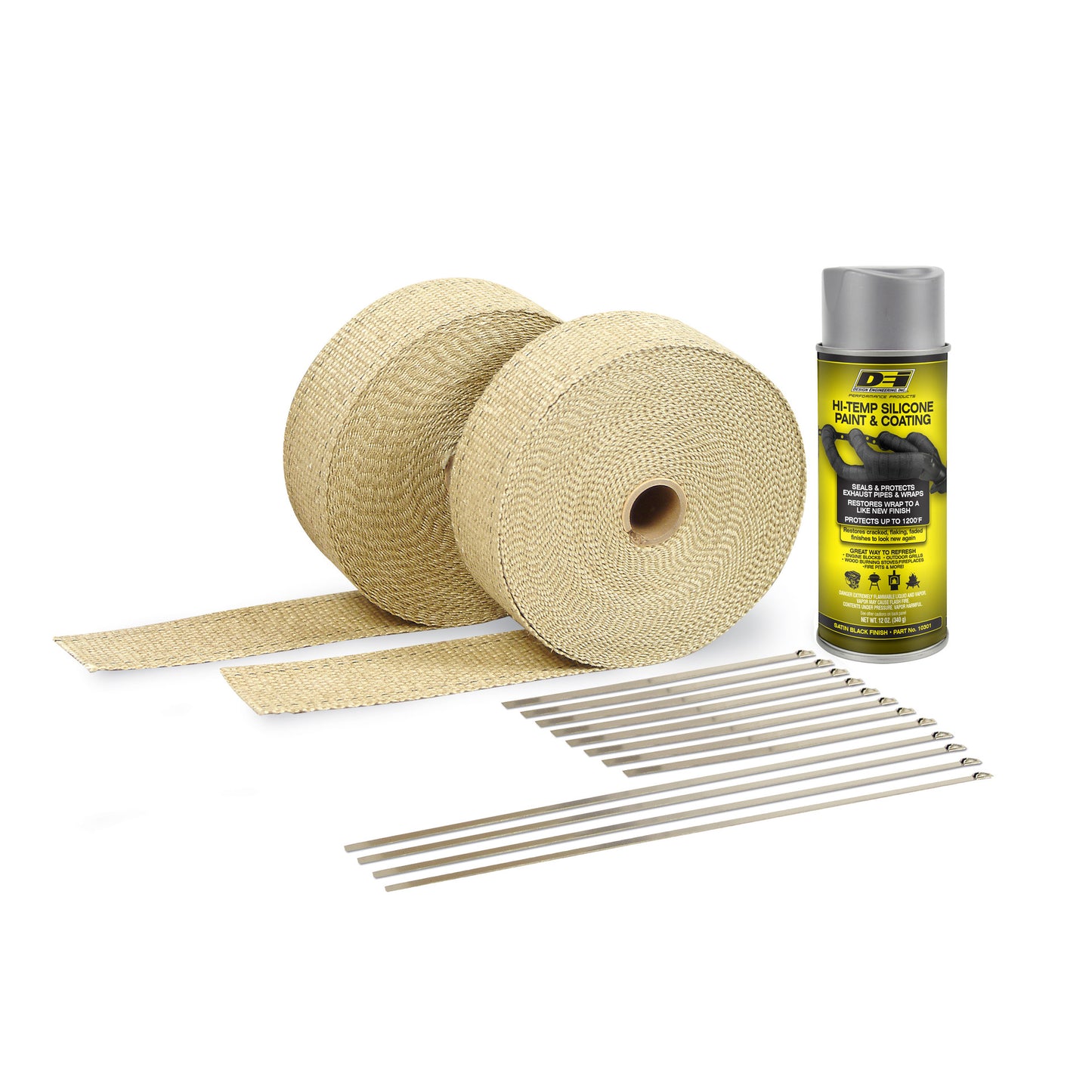 Design Engineering DEI Exhaust & Pipe Wrap Kit