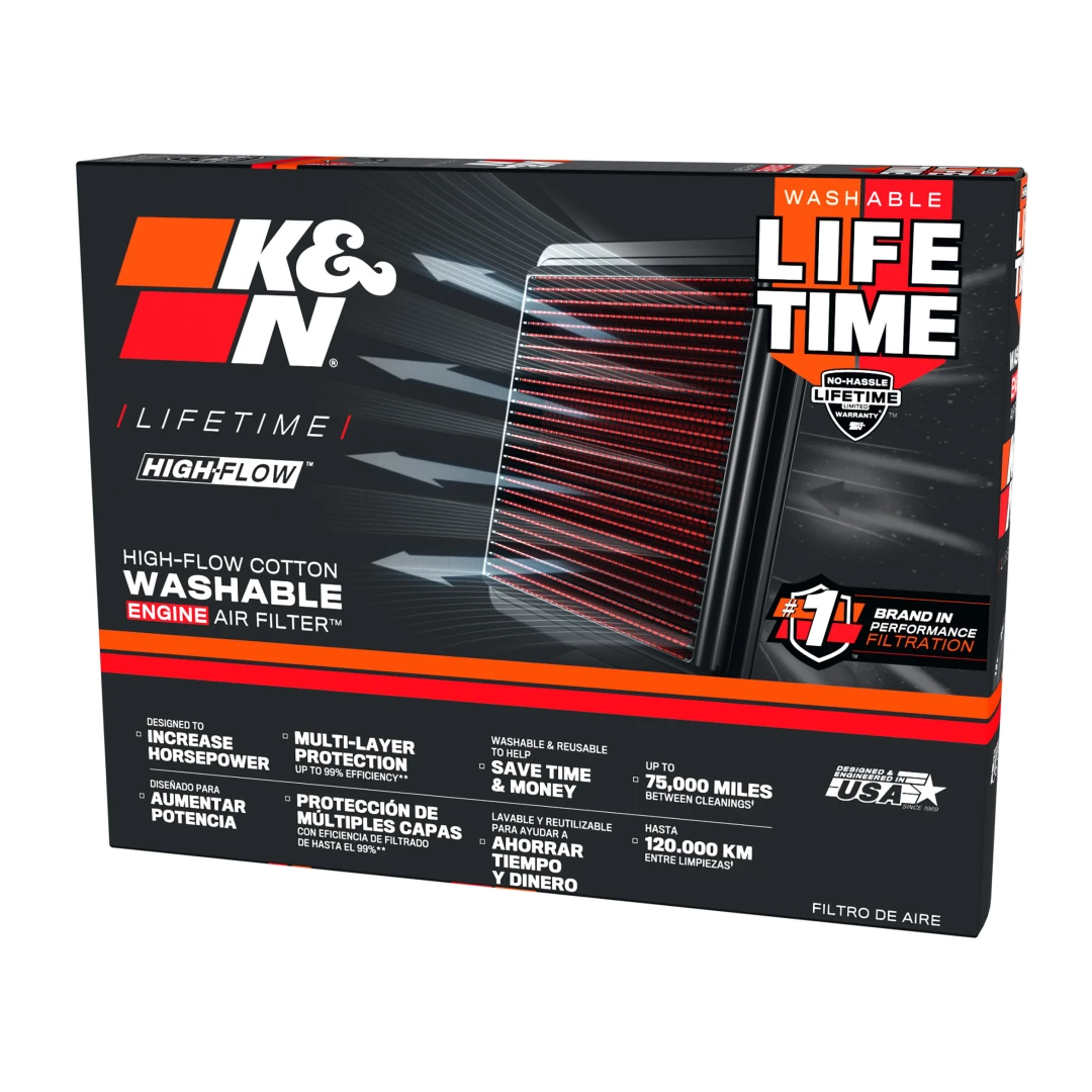 K&N Replacement Air Filter Honda Civic/CRX 88-91