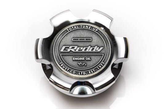 GREDDY OIL FILLER CAP B-TYPE 05 HON - CHROME