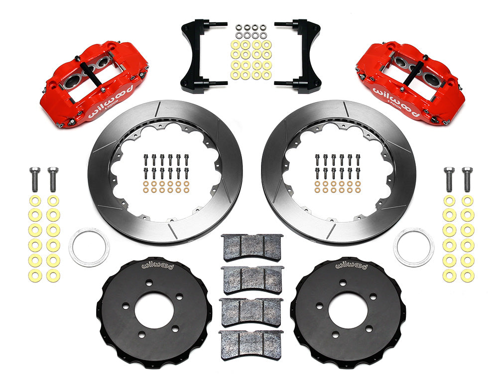 WILWOOD FORGED NARROW SUPERLITE 6R FRONT BIG BRAKE KIT (Civic 06-11/CRZ 2010+)