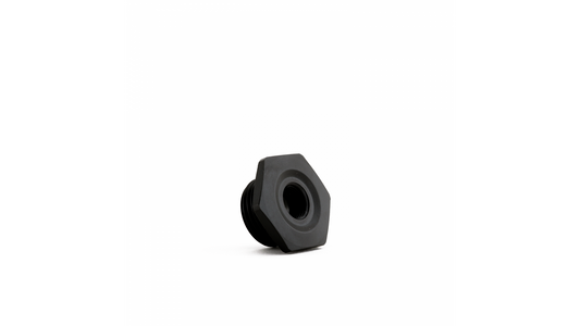 HYBRID RACING -8 ORB TO 1/8TH NPT FUEL RAIL FITTING (UNIVERSAL)