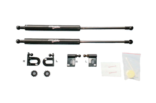 GReddy Carbon Hood Damper Kit Mitsubishi Evo X 08-15