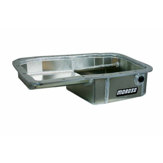 MOROSO DRAG RACE BAFFLED OIL PAN - B-SERIES