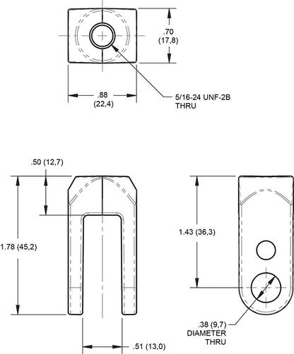Wilwood Clutch Clevis