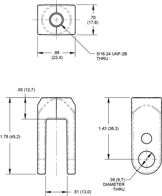 Wilwood Clutch Clevis