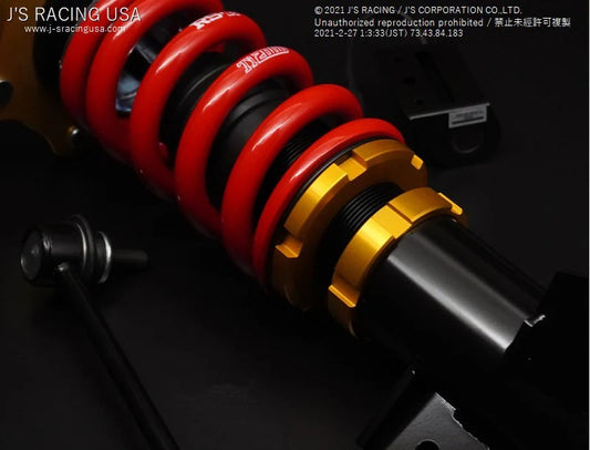 J's Racing Black Series Damper RR Coilover Kit (Civic Type-R FK8 2017-2021)