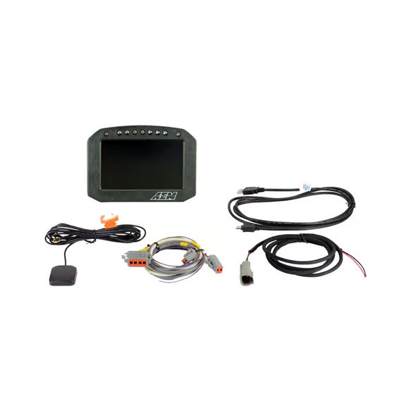AEM Electronics CD-5G Carbon GPS-Enabled Carbon Flat Panel Digital Dash Display