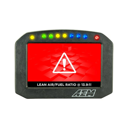 AEM Electronics CD-5G Carbon GPS-Enabled Carbon Flat Panel Digital Dash Display