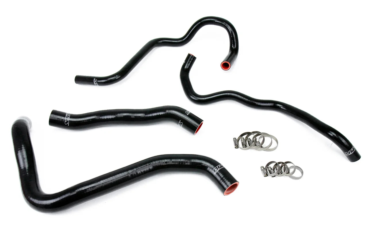 HPS Black Reinforced Silicone Radiator + Heater Hose Kit for Accord 13-17