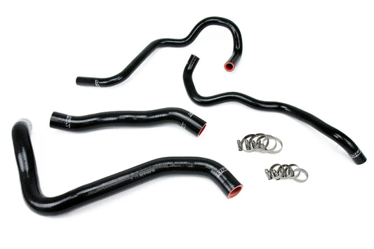HPS Black Reinforced Silicone Radiator + Heater Hose Kit for Accord 13-17