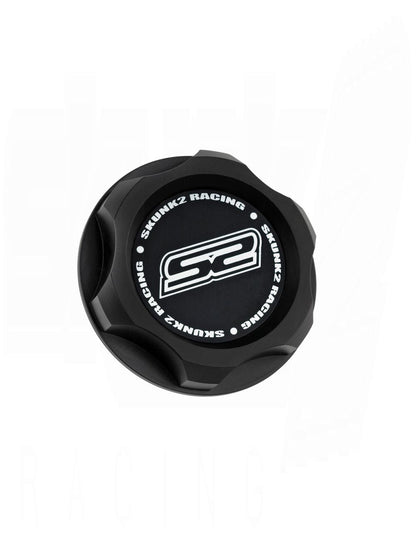 SKUNK2 BILLET BLACK SERIES OIL CAP - HONDA / ACURA