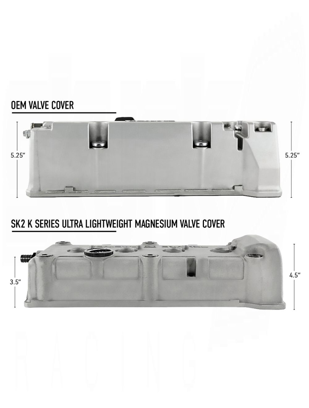 SKUNK2 K-SERIES ULTRA LIGHTWEIGHT MAGNESIUM VALVE COVER