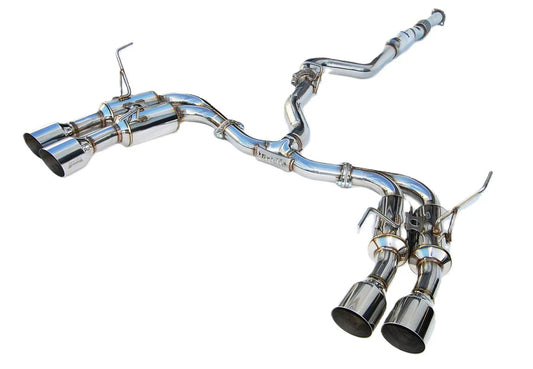 Invidia Gemini Catback Exhaust w/ Quad Stainless Steel Tips (Subaru WRX | STI 15-21)
