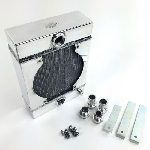 CSF Ultimate Drag Race Radiator w/ SPAL Fan & Mounting Kit