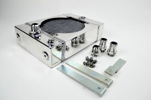 CSF Ultimate Drag Race Radiator w/ SPAL Fan & Mounting Kit