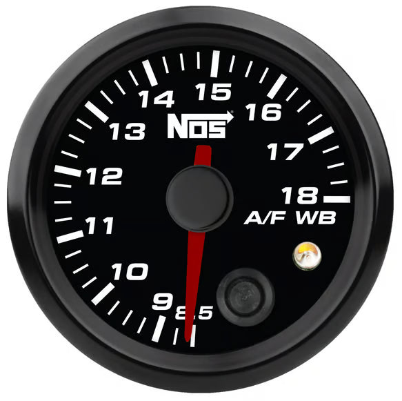 NOS/Nitrous Oxide System 2-1/16 NOS WBO2 GAUGE KIT-BLK