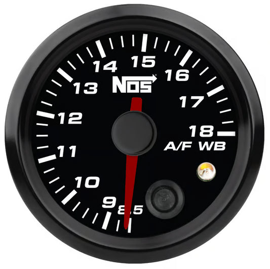 NOS/Nitrous Oxide System 2-1/16 NOS WBO2 GAUGE KIT-BLK