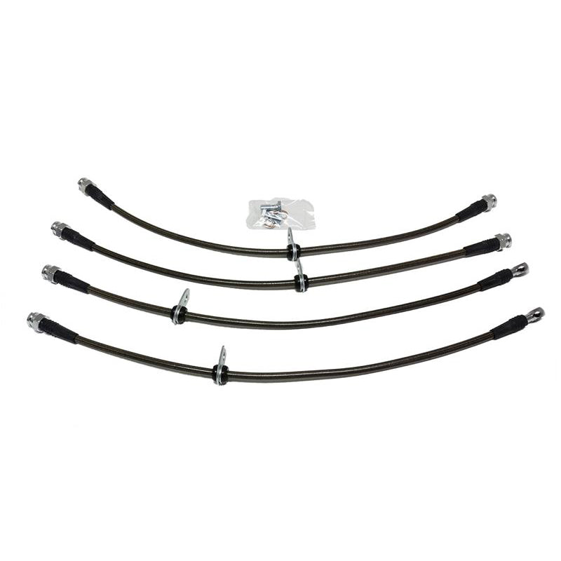 AMS Performance Stainless Steel Brake Lines (Front+Rear)(Mitsubishi EVO X 08-15)