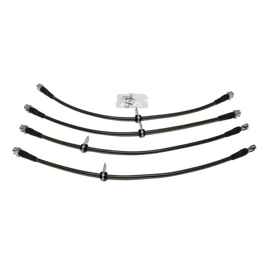 AMS Performance Stainless Steel Brake Lines (Front+Rear)(Mitsubishi EVO X 08-15)