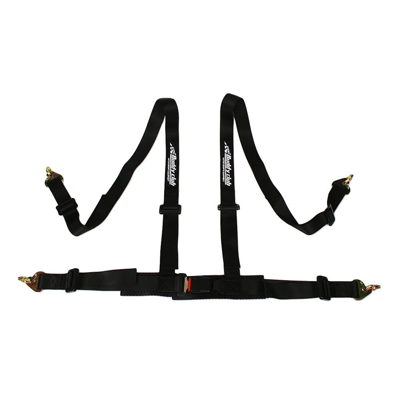 Buddy Club Racing Spec 4 Point Seat Harness (Black)