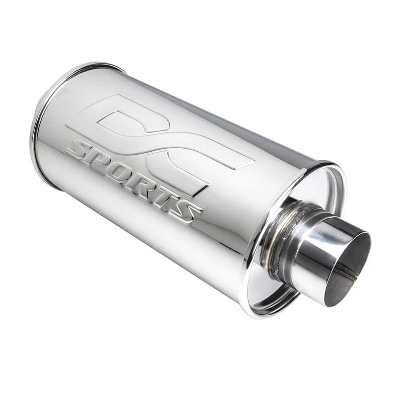 DC Sports 2.5" Inlet/3" Outlet Universal Muffler
