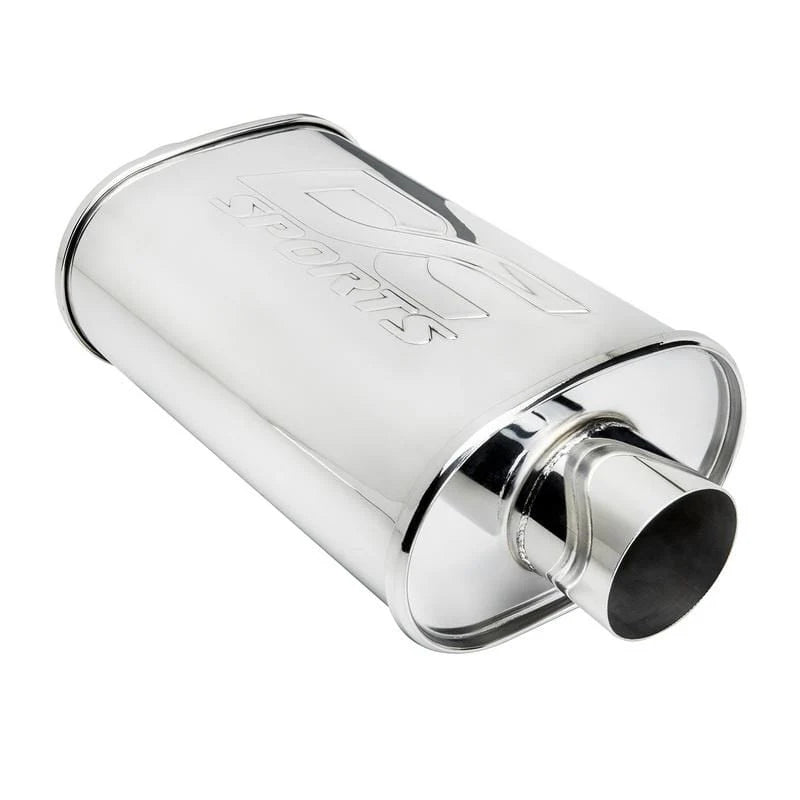 DC Sports 2.5" Inlet/3" Outlet Universal Muffler