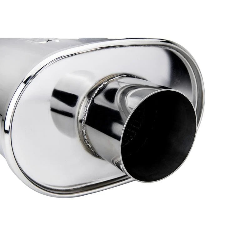 DC SPORTS UNIVERSAL MUFFLER 3" INLET/4" OUTLET