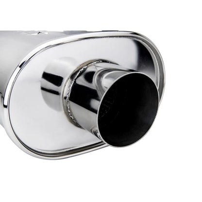 DC SPORTS UNIVERSAL MUFFLER 3" INLET/4" OUTLET
