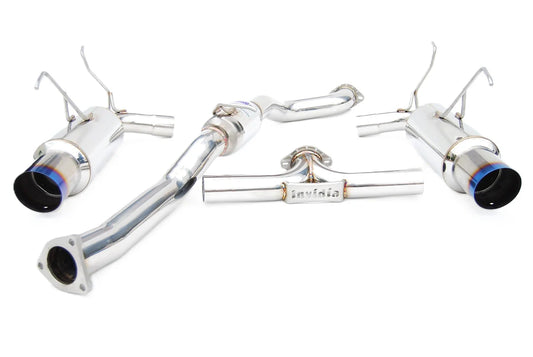 Invidia N1 Catback Exhaust w/ Single Titanium Tip (Honda S2000 00-09)