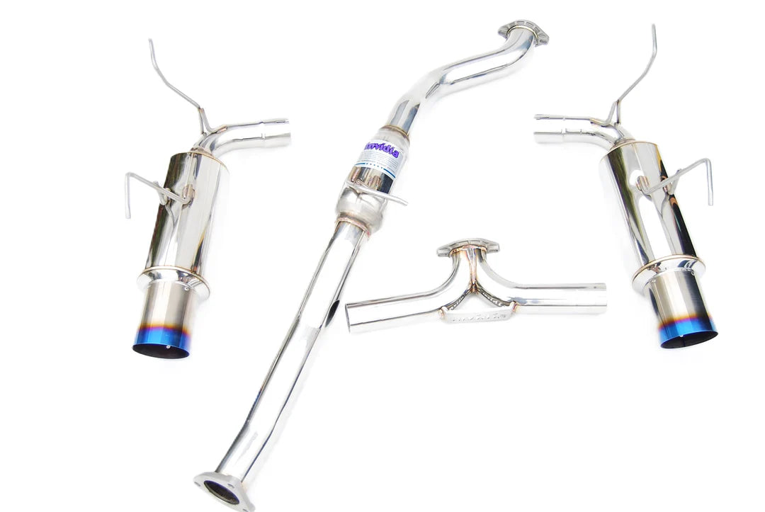 Invidia N1 Catback Exhaust w/ Single Titanium Tip (Honda S2000 00-09)