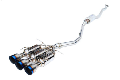 Invidia Gemini Catback Exhaust w/ Triple Titanium Tips (Honda Civic Si 17-21)