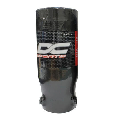 DC Sports 2.875" Black Stainless Steel Bolt-On Exhaust Tip